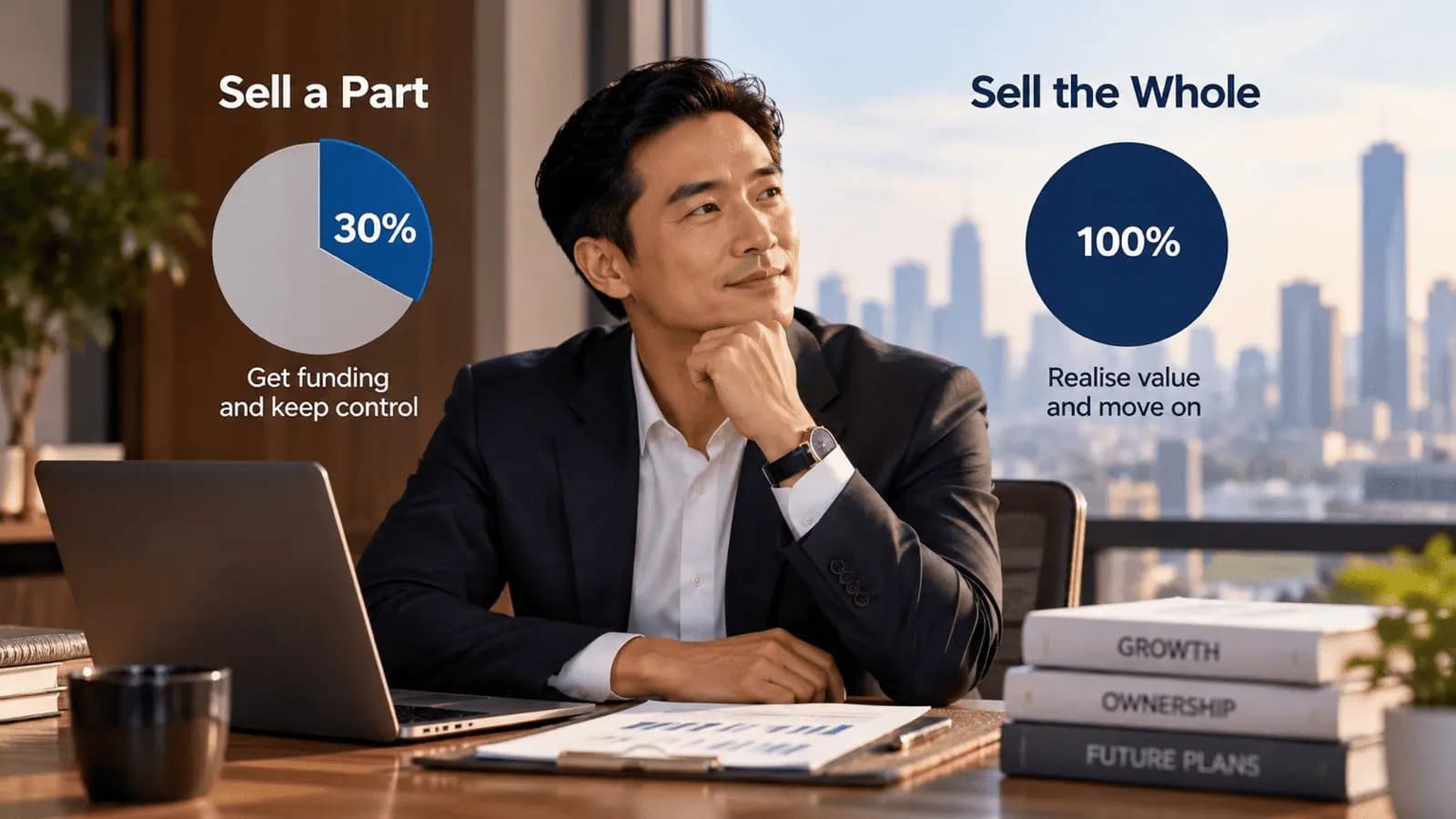 Can You Sell Part of Your Business and Still Keep Control?