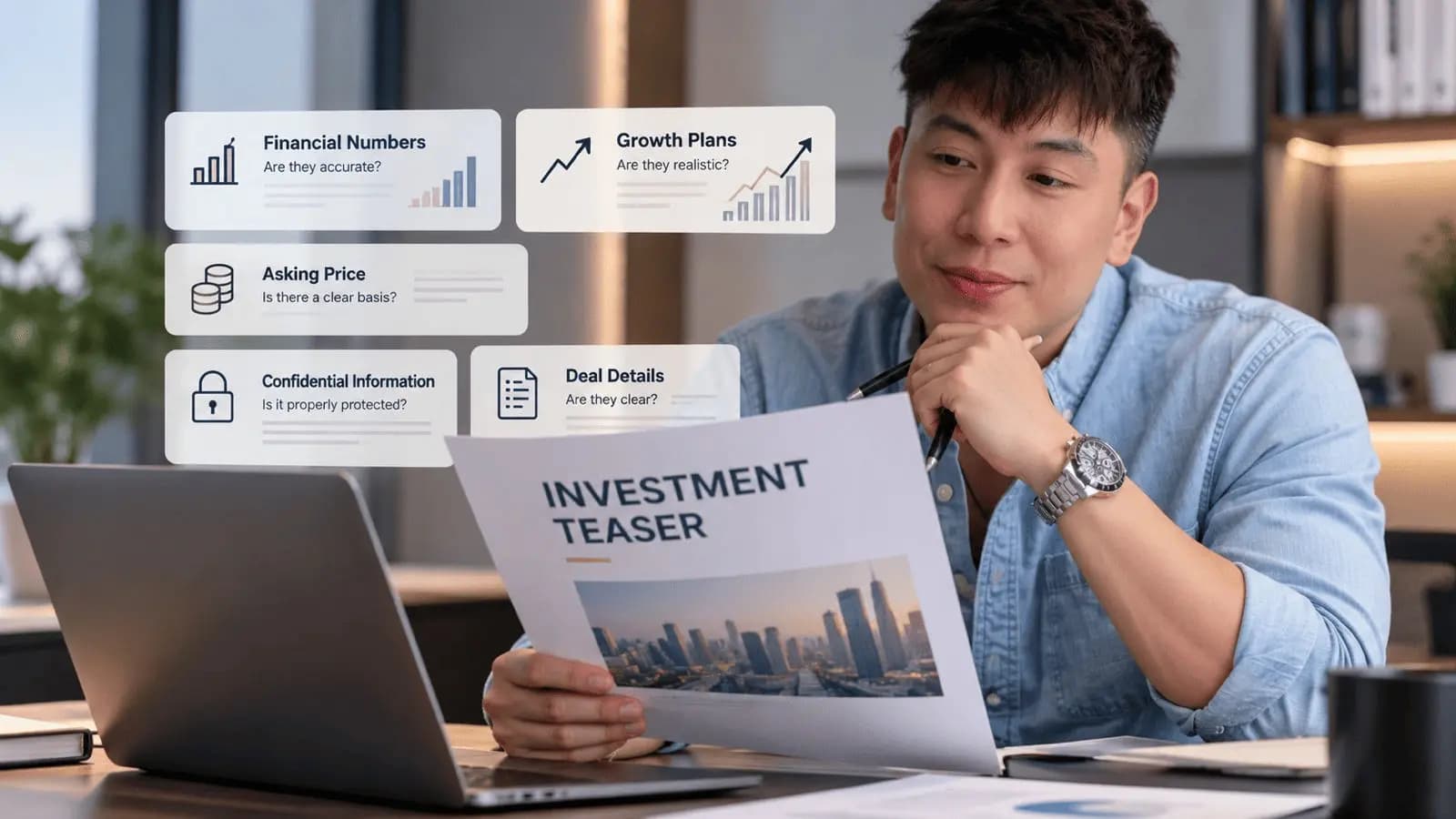 Banner artikel: Investment Teaser Checklist: 5 Things to Check Before Sharing